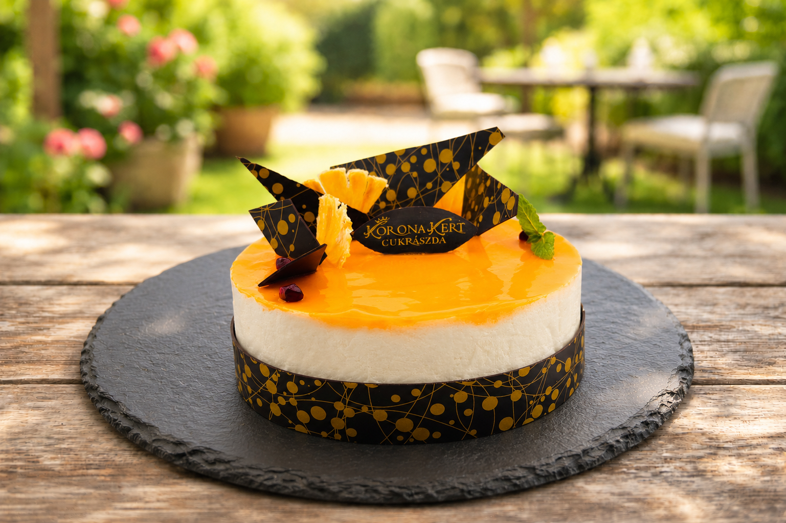 Trópusi desszert torta (Hozzáadott búzaliszt, tojás, és tejtermék mentes)